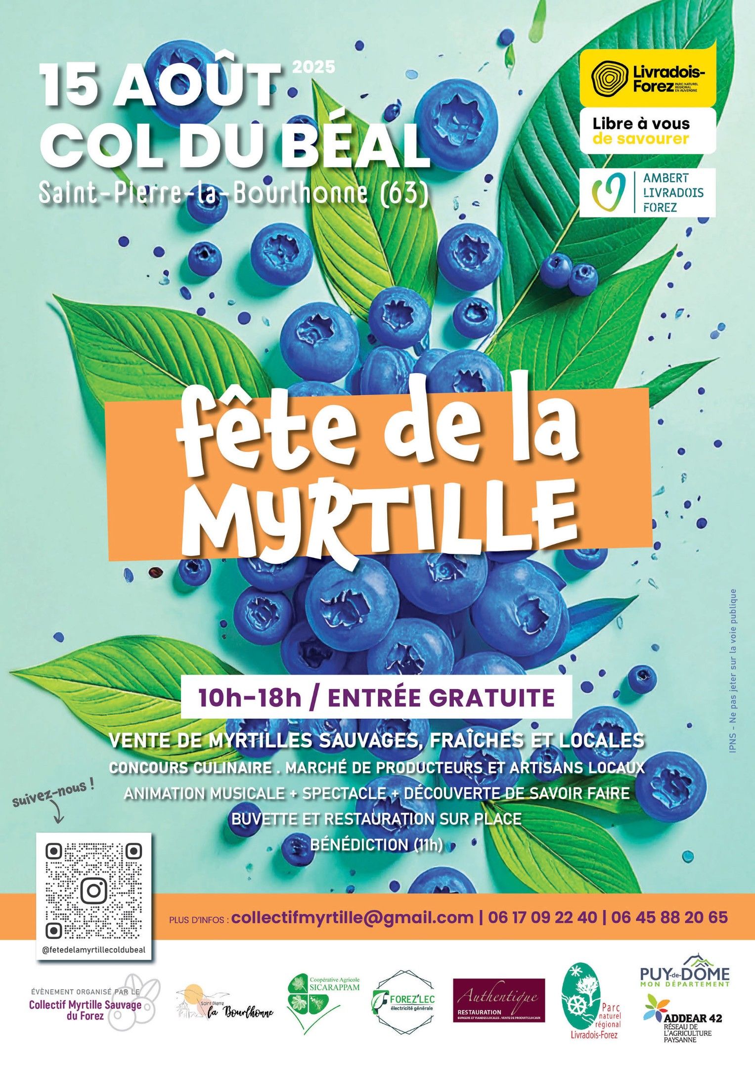 Les Myrtilles du Livradois Forez